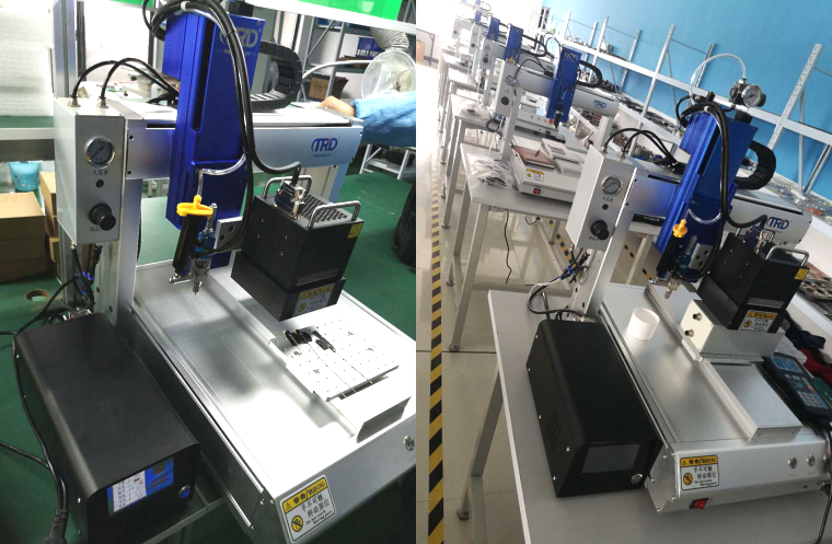 手機天線自動點膠機應用案例